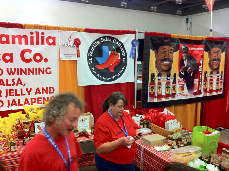 Vendor booths.