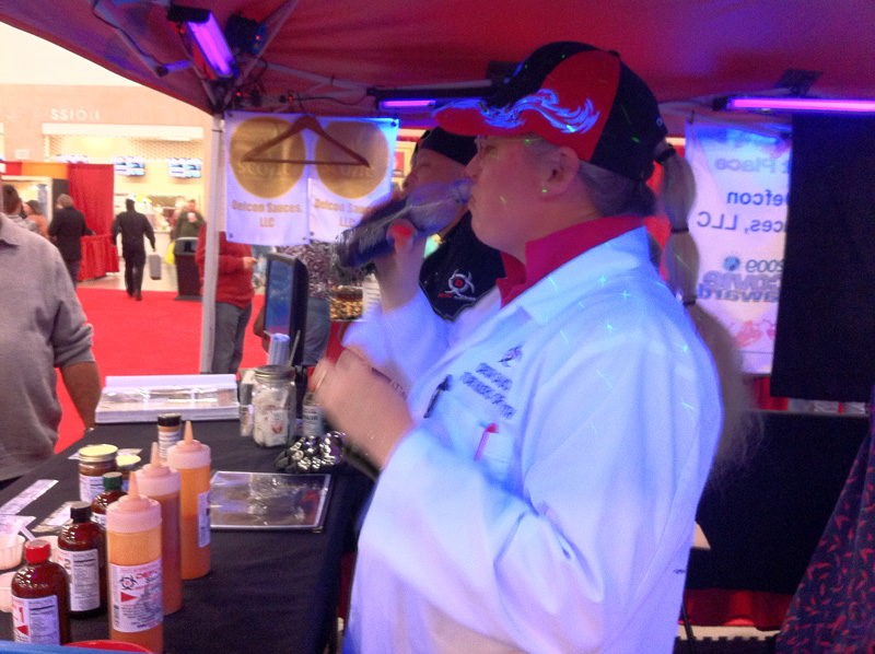 Maggie Dilley of Defcon Sauces is part of the Pepsi Generation.