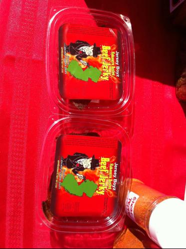 Jersey Boyz Jerkey's beef jerky