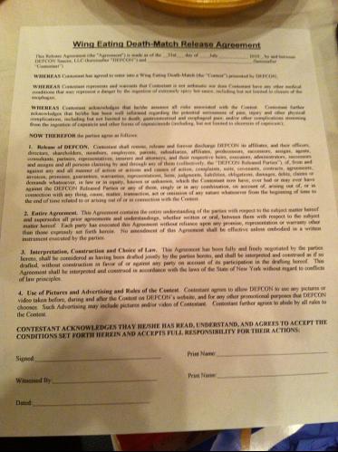 The official Deathmatch Waiver.