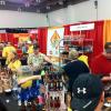 The CaJohns booth.