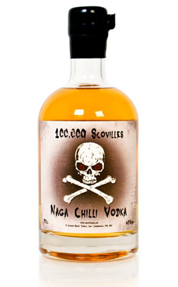 100,000 Scovilles Naga Chilli Vodka