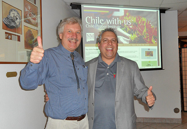 Dr. Paul Bosland and Jim Duffy
