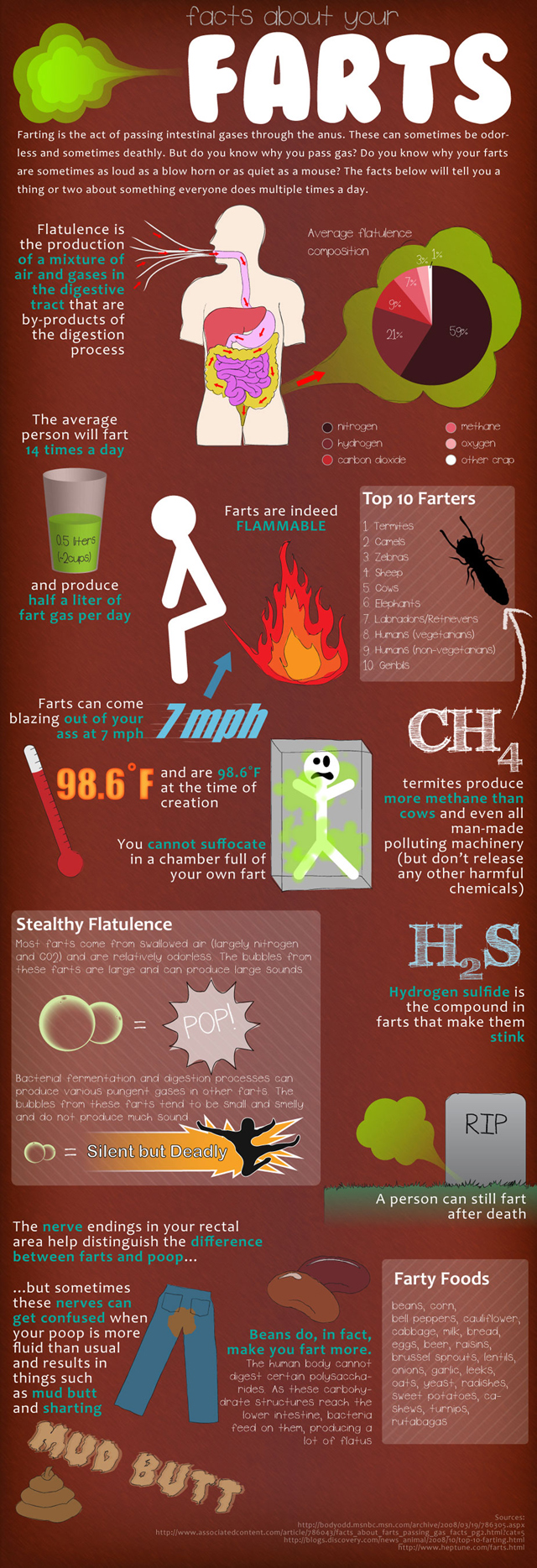 Flatulence Information - Facts About Your Farts