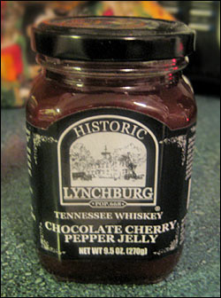 Historic Lynchburg Tennessee Whiskey Chocolate Cherry Pepper Jelly