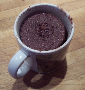 How to Bake a Cake in a Mug Using A Microwave
