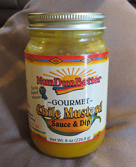 NunDunBetter Gourmet Chile Mustard Sauce and Dip