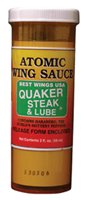 Quaker Steak and Lube Triple Atomic Sauce Scoville Heat Units