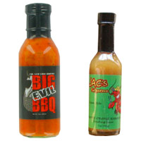 Ultimate Hot Sauce Showdown - First Round - JAC's Tailgaters Pineapple Orange Habanero VS. Evil Seed Big Evil BBQ