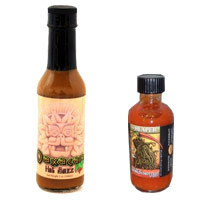 Puckerbutt Definitely Reaper Puree VS. CaJohn's Oaxacan Hot Sauce