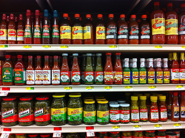All the Spicy Food Found in My Local Supermarket - A Photo Documentation