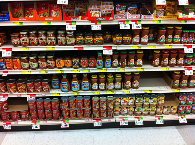 All the Spicy Food Found in My Local Supermarket - A Photo Documentation