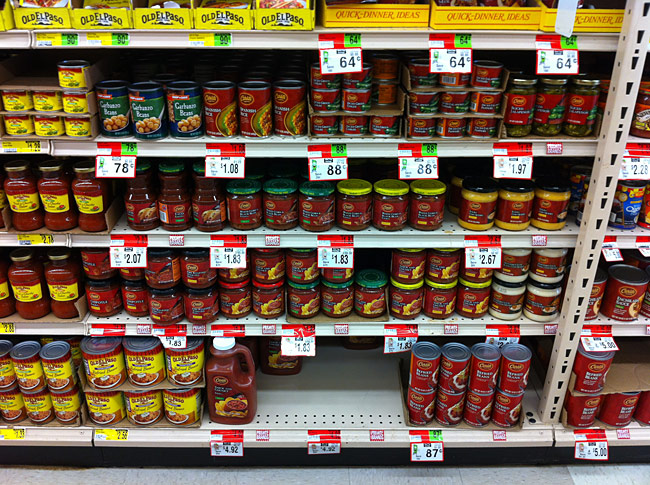 All the Spicy Food Found in My Local Supermarket - A Photo Documentation