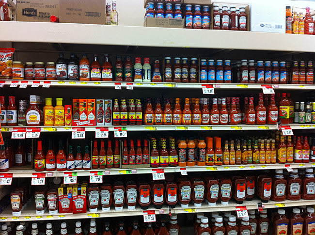 All the Spicy Food Found in My Local Supermarket - A Photo Documentation
