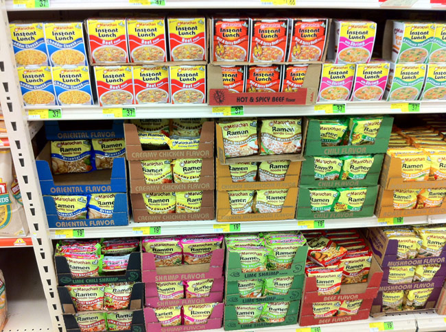 All the Spicy Food Found in My Local Supermarket - A Photo Documentation