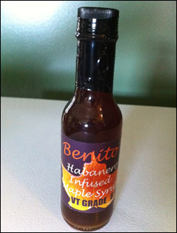 Benito's Habanero Infused Vermont Maple Syrup