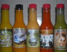 Benito's Current Lineup of Hot Sauces
