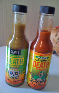 Blair's Original Death Sauce and Jalapeno Death Sauce