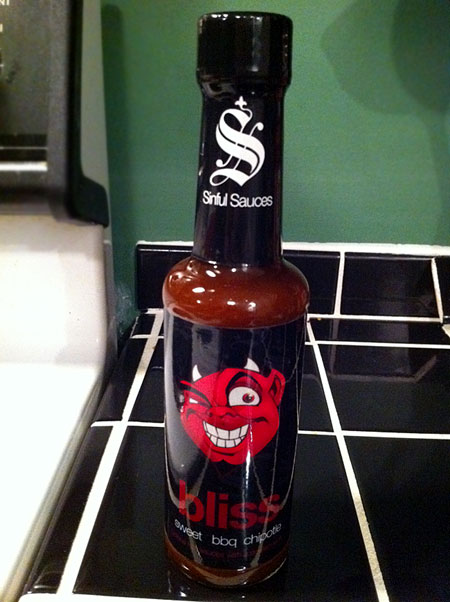 Sinful Sauces Bliss Sweet BBQ Chipotle Hot Sauce