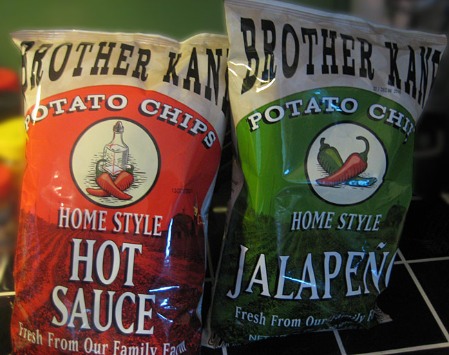 Brother Kane Hot Sauce and Jalapeno Potato Chips
