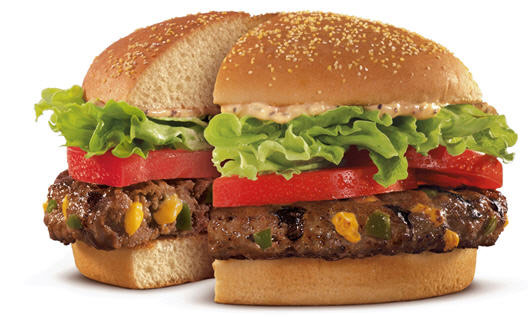 Burger King Jalapeno and Cheddar BK Stuffed Steakhouse Burger