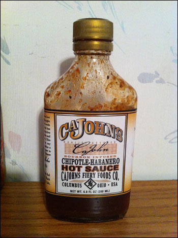 CaJohn's Bourbon Infused Chipotle-Habanero Hot Sauce