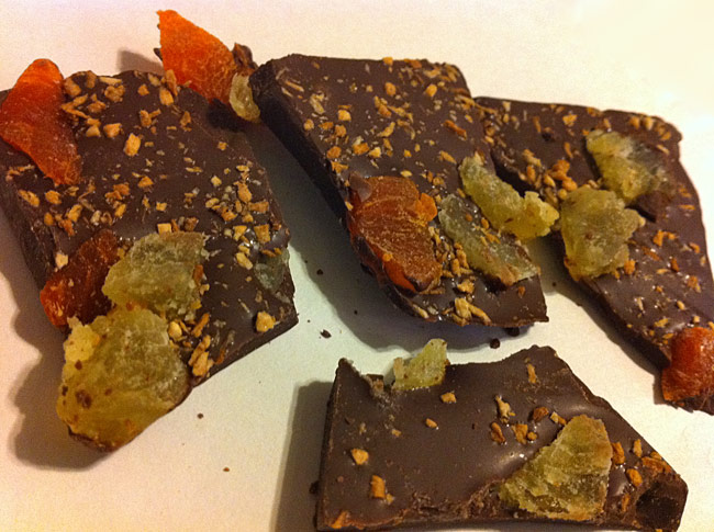 Captain Thom's Ghost Pepper Chocolate Bark
