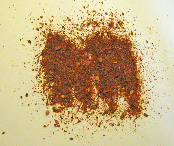 Charles Vergos' Rendezvous Famous Seasoning - the dry rub close-up