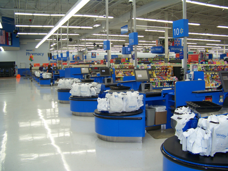 Wal-Mart Checkout Lanes