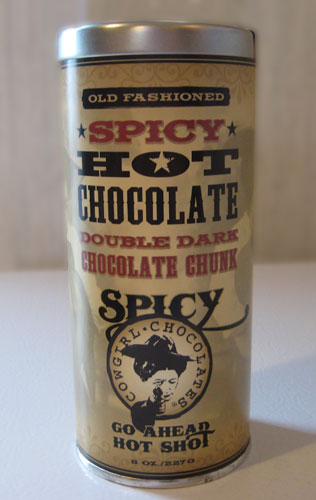 Double Dark Chocolate Chunk - Spicy Old Fashioned Hot Chocolate