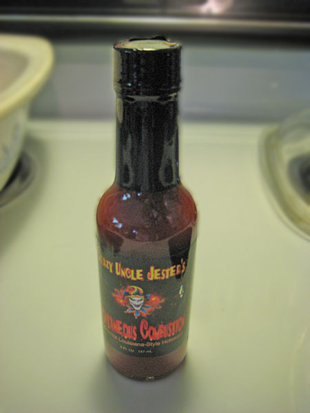 Crazy Uncle Jester's Spontaneous Combustion Hot Sauce