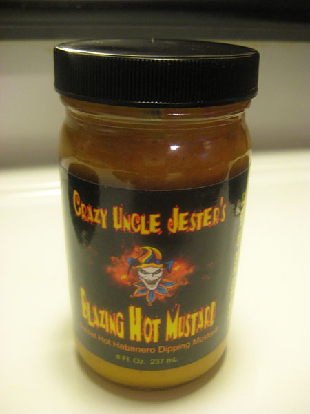 Crazy Uncle Jester's Blazing Hot Mustard