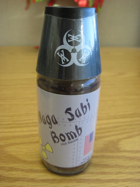 Danny Cash's Naga Sabi Bomb sauce