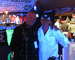 The Creator and Createss, John and Maggie Dilley of Defcon Sauces