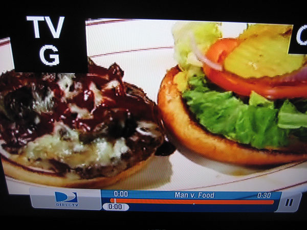 Four Horsemen Burger on Man v. Food