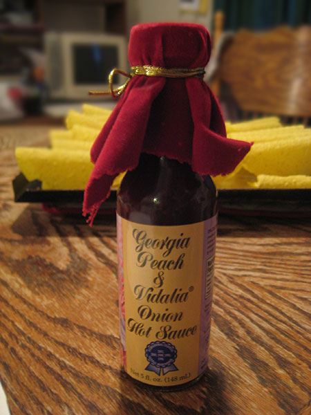 Pepper's Georgia Peach and Vidalia Onion Hot Sauce