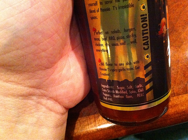 Honnie T Original Spicy Garlic Sauce