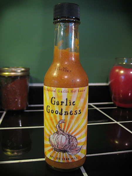 Intensity Academy Garlic Goodness hot sauce