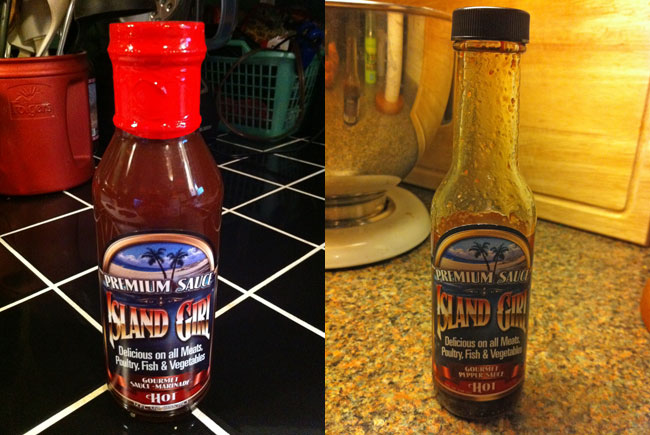 Island Girl Gourmet Pepper Sauce and Gourmet Sauce & Marinade