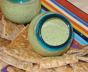 Homemade Jalapeño and Mint Dip to Spice Up Your Party