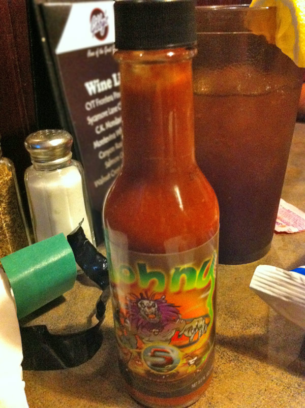 Johny 5 Hot Sauce from Threatcon Kitchens
