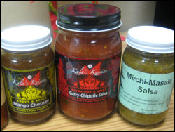 Kala's Kuisine Salsas and Chutney