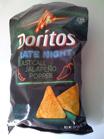 Late Night Last Call Jalapeno Pepper Doritos