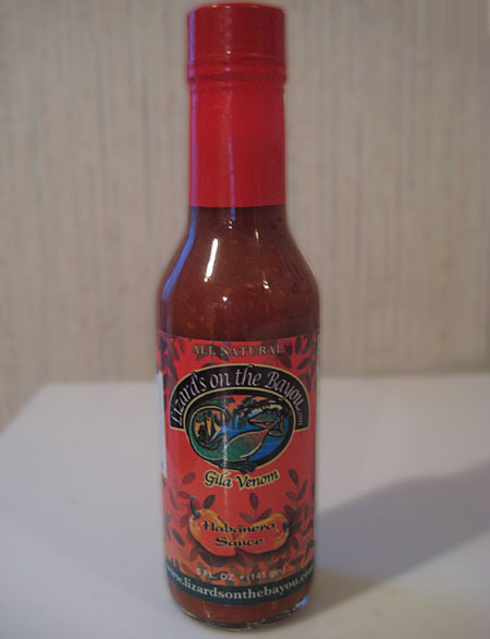 Lizard's on the Bayou Gila Venom Habanero Sauce