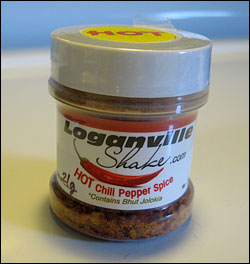 Loganville Shake's Hot Chili Pepper Spice
