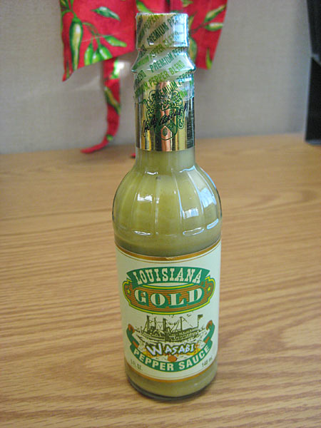 Louisiana Gold Wasabi Hot Sauce