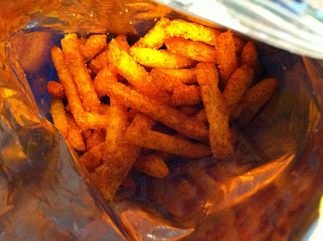 Old Vienna Red Hot Riplet Hot Fries