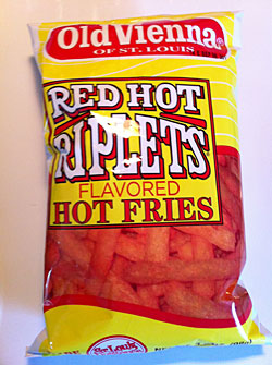 Old Vienna Red Hot Riplet Hot Fries