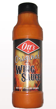 Ott's New 2008 Bottle - Ott's Original Wing Sauce