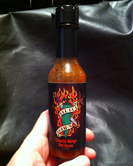 Red Hot Robin's Chipotle Mango Hot Sauce